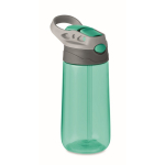 Botellas de plástico sin BPA con boquilla para niños 450ml Teenager color verde