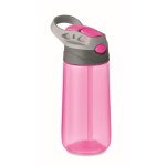 Botellas de plástico sin BPA con boquilla para niños 450ml Teenager color rosa