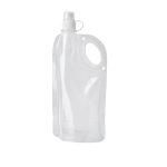Botella flexible personalizada barata y grande 750ml color transparente
