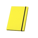 Libretas con tapas en color fluorescente A5 hojas a rayas Fluor color amarillo