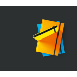 Libretas con tapas en color fluorescente A5 hojas a rayas Fluor