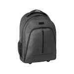 Mochila trolley de poliéster para portátil e impermeable 15,6'' Expert color gris oscuro