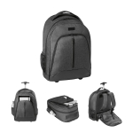 Mochila trolley de poliéster para portátil e impermeable 15,6'' Expert varios colores