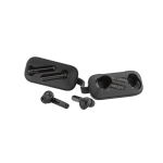 Auriculares personalizados con clip para transporte BlackBox color negro cuarta vista