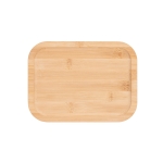 Fiambreras herméticas de vidrio publicitarias 1L Vidrio Nordik Plus color transparente primera vista