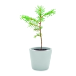 Libreta sostenible personalizada con semillas A5 hojas a rayas Grow color beige septima vista