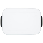 Fiambreras con logo con junta de sellado 900ml MEPAL Take a Break Midi color blanco segunda vista frontal