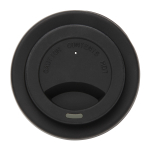 Vasos de plástico apto para microondas 270ml Speciality Coffee color negro tercera vista