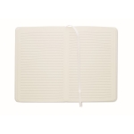Libretas antibacteriales A5 hojas a rayas Antibacterial Essential color blanco cuarta vista