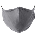Mascarilla personalizable Comfort color gris primera vista