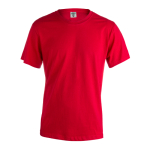 Camiseta corporativa en varios colores de 100% algodón 150 g/m2 Keya color rojo primera vista