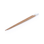 Set 2 palillos con detalles de color y funda de cartón Natura color blanco tercera vista