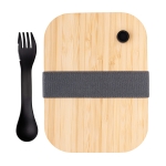 Fiambreras de vidrio borosilicato con cubiertos 600ml Crystal Clear color transparente segunda vista