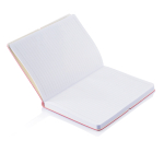 Libretas con tapa blanda de colores A5 hojas a rayas Flexi Colors color negro tercera vista