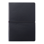 Libretas con tapa blanda de colores A5 hojas a rayas Flexi Colors color negro quinta vista