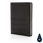 Portafolios sostenibles personalizados A5 RPET Water Impact color negro