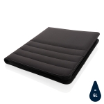Portafolios reciclados de calidad con bolsillos A4 RPET Water Impact color negro