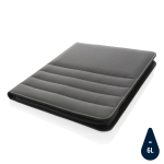 Portafolios reciclados de calidad con bolsillos A4 RPET Water Impact color gris