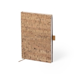 Cuadernos con tapas en corcho natural A5 hojas lisas Natural Cork color natural segunda vista