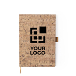 Cuadernos con tapas en corcho natural A5 hojas lisas Natural Cork vista principal