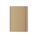 Libretas personalizadas recicladas A5 hojas a rayas EcoStyIe A5 color blanco primera vista