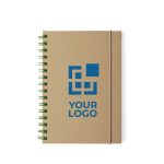 Libretas personalizadas recicladas A5 hojas a rayas EcoStyIe A5 vista principal