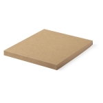 Set de libreta y bolígrafo de bambú A5 hojas a rayas Bamboo color natural segunda vista