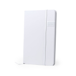 Libretas con USB de 16GB en la tapa A5 hojas a rayas USB Colors color blanco primera vista