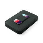 Completo organizador con powerbank y bloc de notas Wireless color negro segunda vista