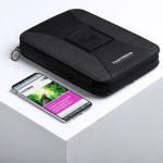 Completo organizador con powerbank y bloc de notas Wireless color negro cuarta vista