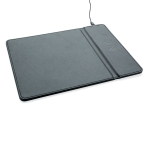 Mousepads personalizados con cargador inalámbrico Wireless color negro tercera vista