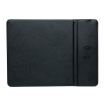Mousepads personalizados con cargador inalámbrico Wireless color negro séptima vista