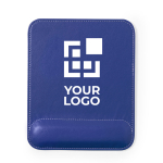 Alfombrilla de ratón personalizada polipiel y costuras blancas Comfy vista principal