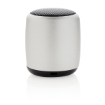 Altavoz Bluetooth Pocket color plateado tercera vista