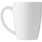 Taza de cerámica blanca con diseño a la moda 350ml Crescent Plus Economy color blanco