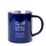 Tazas metálicas personalizadas brillantes de 280ml Metallic Colors vista principal