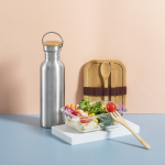 Botellas de acero personalizadas grandes con asa 800ml Galaxy quinta vista