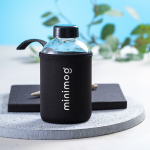 Bidón de cristal con funda de softshell a color 600ml Softshell sexta vista