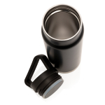 Botella de acero de alta calidad con asa original 650ml Frosty color negro sexta vista