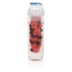 Botellas con compartimento para fruta o hielo 500ml Natural Drink color azul