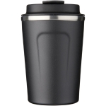 Vasos termo personalizados de acero duraderos 360ml Avenue Pro color negro vista impresa logo 2