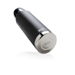 Termo corporativo grande con cubierta antidesgaste 1L Swiss Peak Large color negro sexta vista