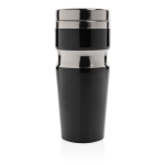 Vasos térmicos de acero y plástico con diseño ergonómico 350ml Contour color negro segunda vista