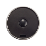 Vasos térmicos personalizados de acero con interior de PP 350ml Spot color plateado tercera vista