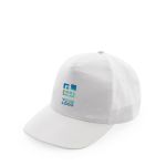 Gorra de poliéster con frontal blanco para sublimar Impact Sublim vista principal
