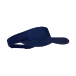 Visera personalizada de poliéster con laterales acolchados color azul marino primera vista