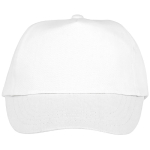 Gorras para niños personalizadas de algodón 175 g/m2 Héroe color blanco segunda vista frontal