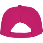 Gorra de algodón con línea blanca en la visera 175 g/m2 ClearLine Pro color rosa