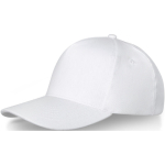 Gorras promocionales de algodón con hebilla 260 g/m2 Héroe Max color blanco