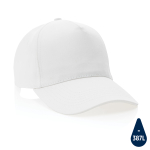 Gorras personalizadas de algodón reciclado 280 g/m2 Eco Plus color blanco